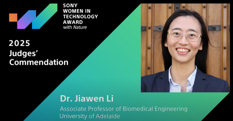 Biomedical engineer recognized for their inventive excellence.
