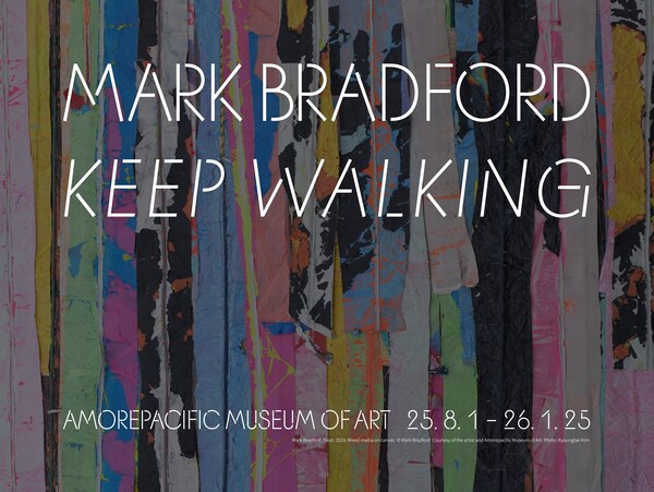 Mark Bradford Makes Bold South Korean Debut with 'Keep Walking' Exhibition