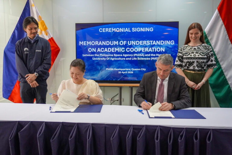 PhilSA Hungarian University MATE forge partnership