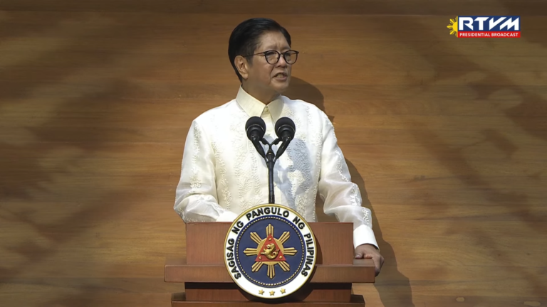 President Marcos during SONA 2026